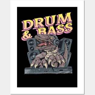 DRUM & BASS (dino dj) Posters and Art